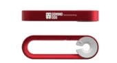 Aluminium-Connector Schlüsselanhänger mit Logo