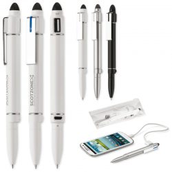 3-in-1-Powerbank-Kugelschreiber