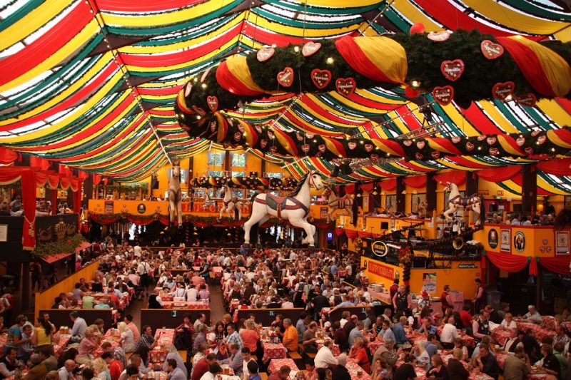 Festzelt auf dem Oktoberfest