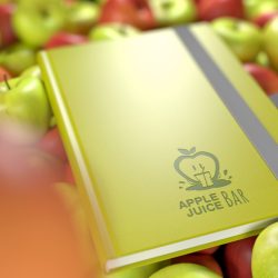 apfelnotizbuch-appleskin-bedrucken