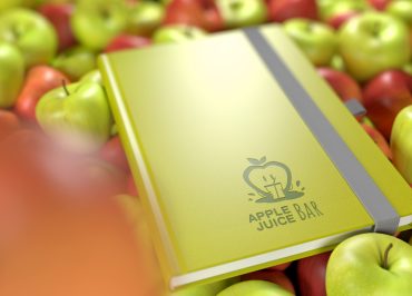 apfelnotizbuch-appleskin-bedrucken