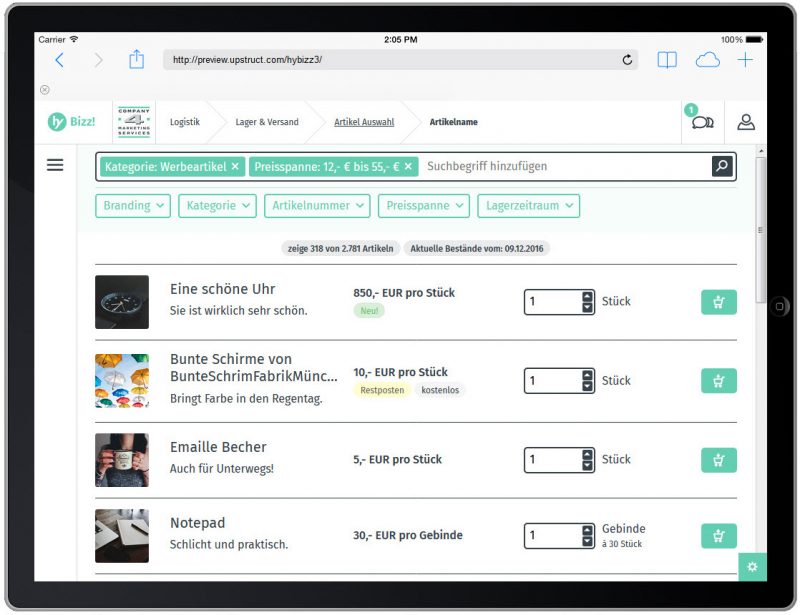 ipad webtool mint