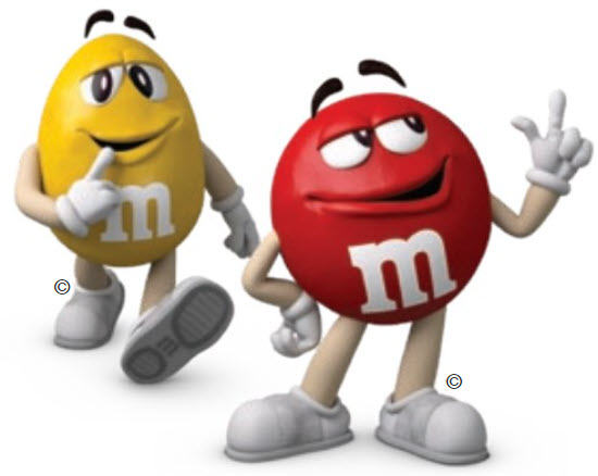 m&m